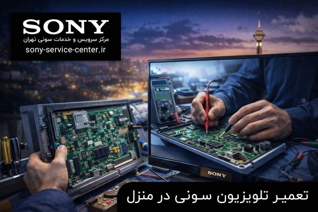 تعمیر تلویزیون سونی در محل