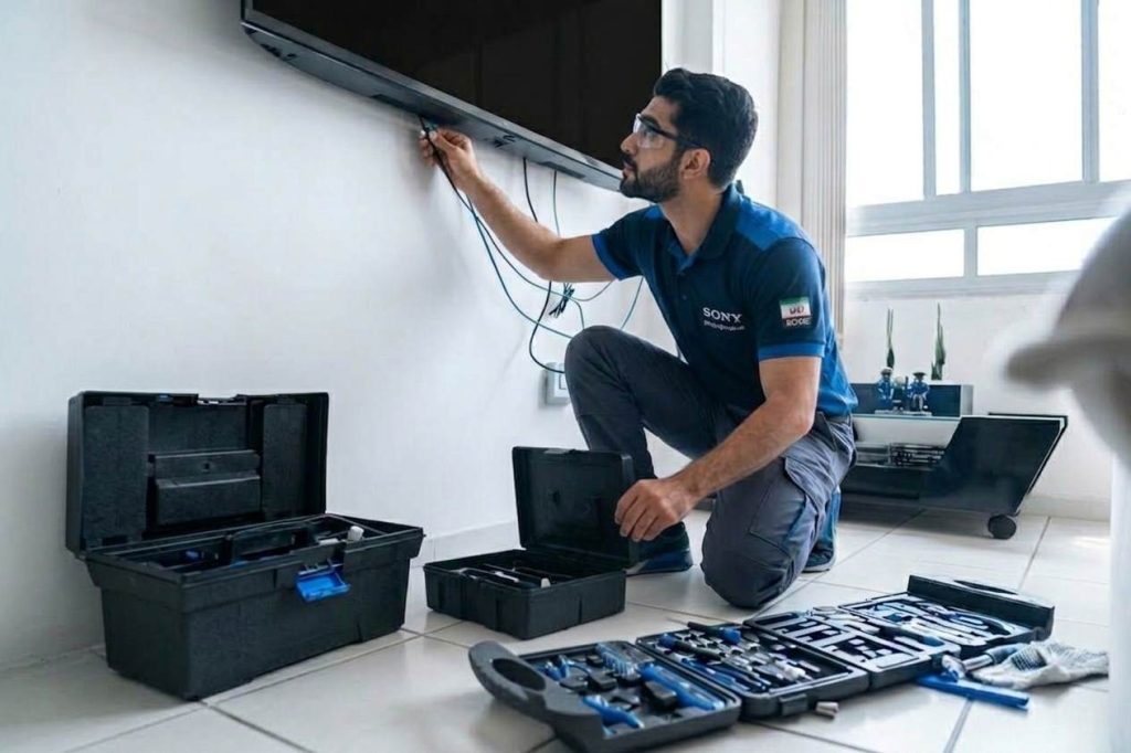 تعمیر تلویزیون سونی در منزل سروس و خدمات سونی